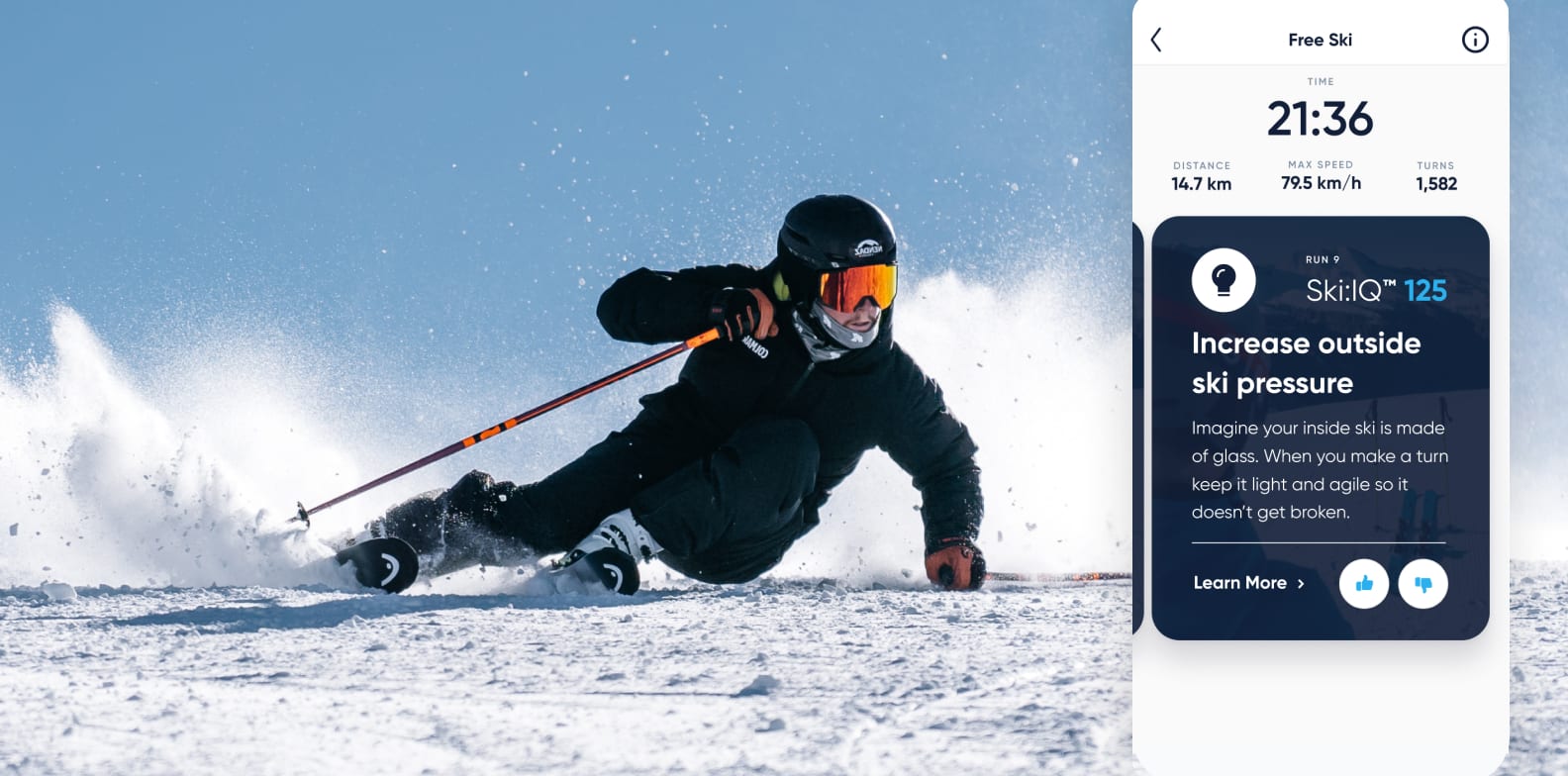 Real-time skiing analysis and audio coaching