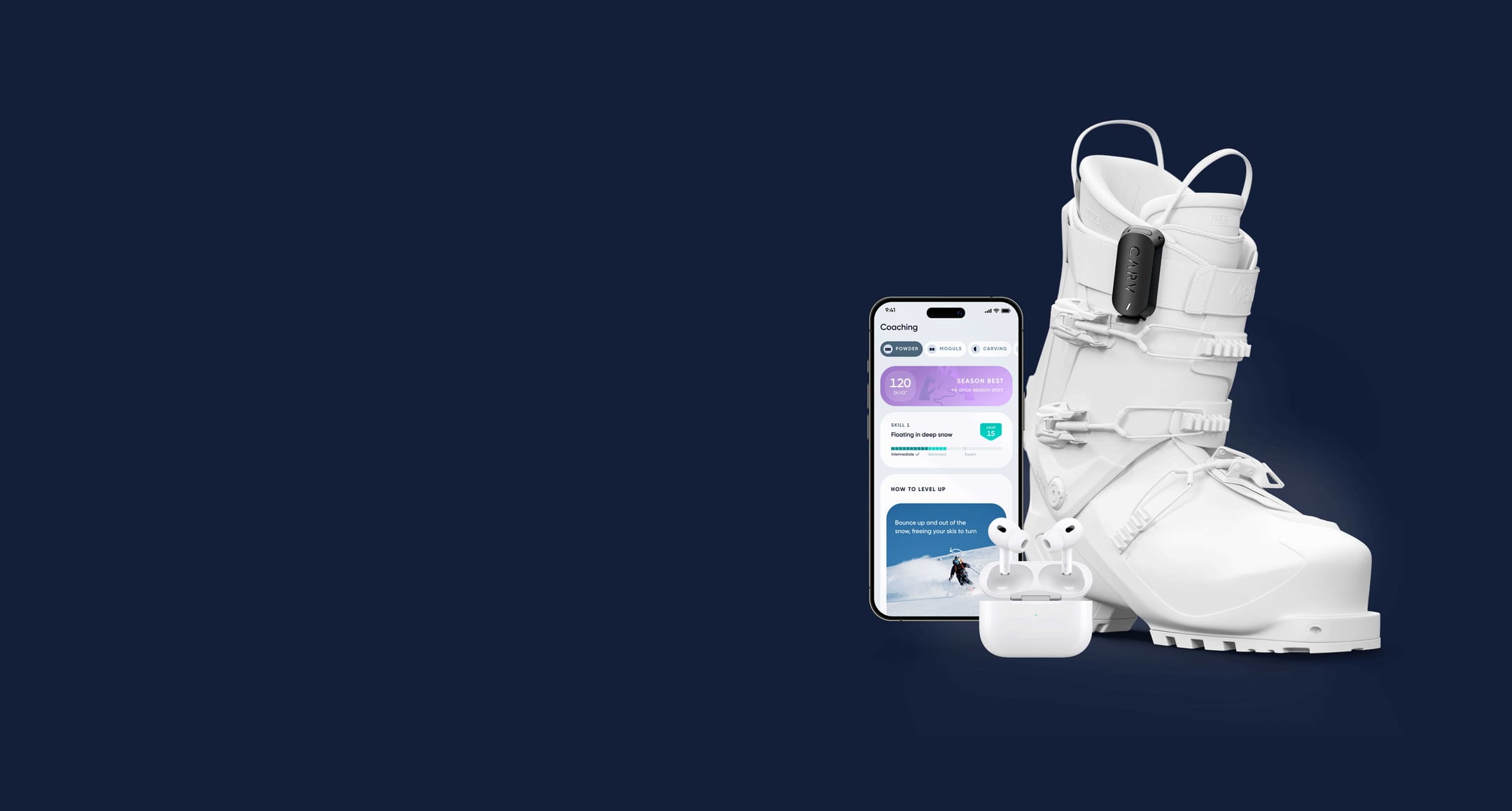 Real-time skiing analysis and audio coaching