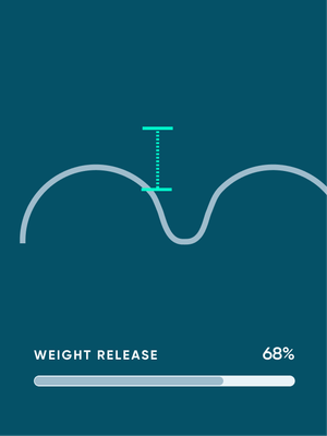 Flow through bumps