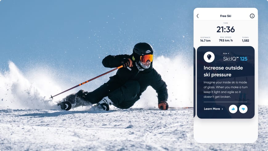 Real-time skiing analysis and audio coaching