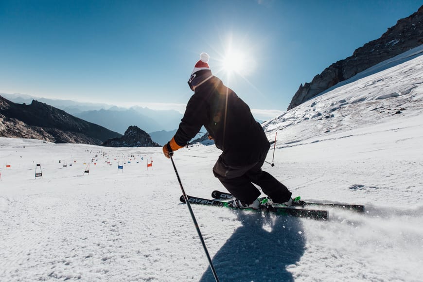 Real-time skiing analysis and audio coaching